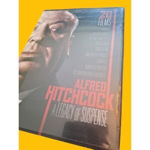 Alfred Hitchcock: A Legacy of Suspense 20 Classic Films DVD Collection Box Set‎